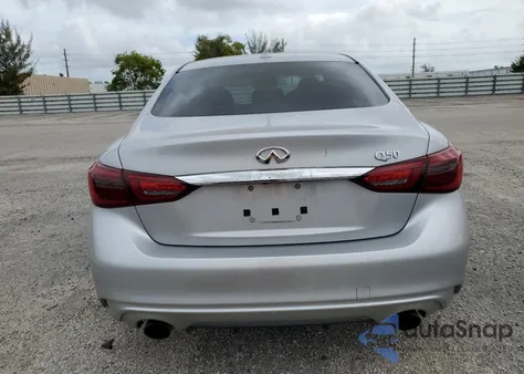 2019 Infiniti Q50 Luxe from USA, damaged, VIN JN1EV7AP4KM518509
